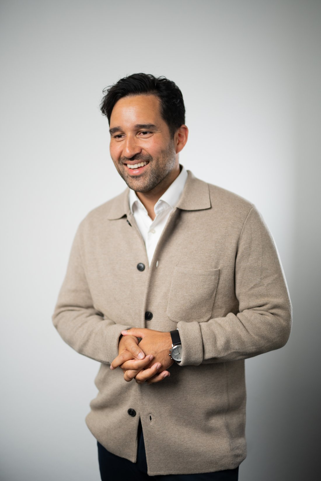 Alfonso Manrique Zuñiga im Gespräch